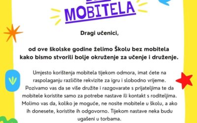 ŠKOLA BEZ MOBITELA