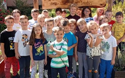 Školski cvjetnjak i prvašići